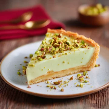 Flan pâtissier à la pistache : recette, astuces et réussite garantie