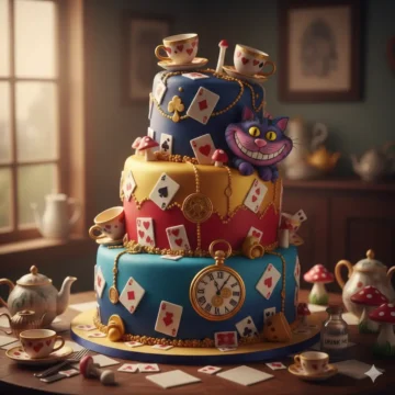 🍰 Un Gâteau Alice au Pays des Merveilles : Mon Guide pour un "Unbirthday Cake" Complètement Fou !
