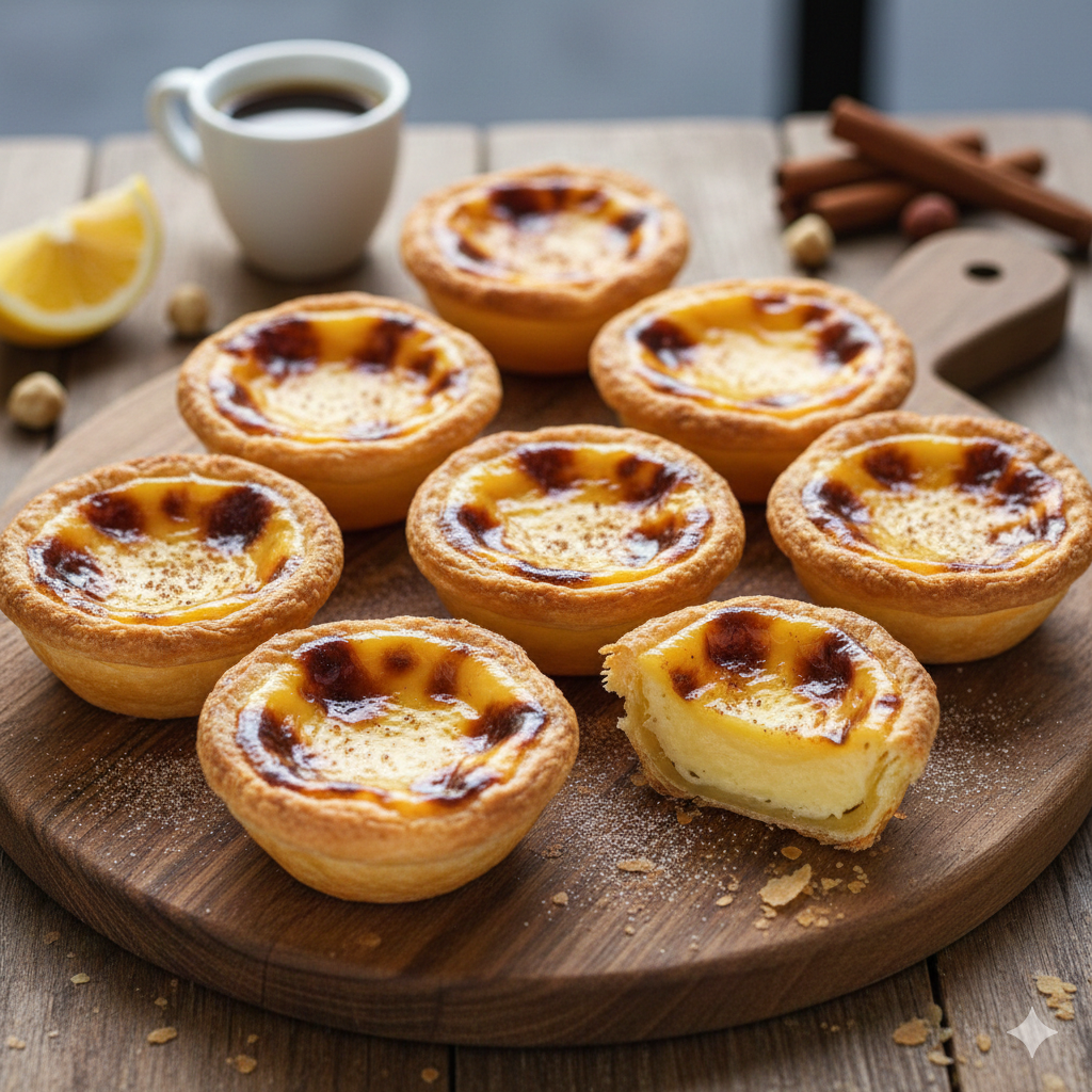 Pastéis de Nata : la véritable recette croustillante