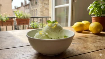 Sorbet citron basilic novascope : la recette maison ultra-rafraîchissante et gourmande