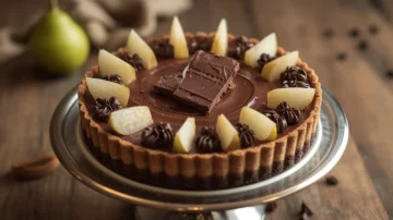 Tarte poire chocolat de Cyril Lignac : la recette exacte, étape par étape