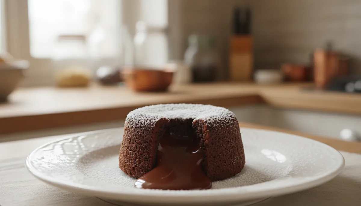 fondant au chocolat cœur coulant prêt en 15 minutes