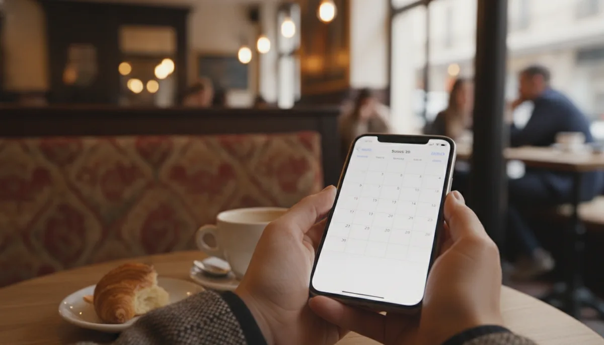 afficher numéro de semaine sur smartphone pour savoir semaine paire ou impaire